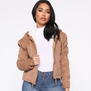 BRAND NEW brown jacket, never worn